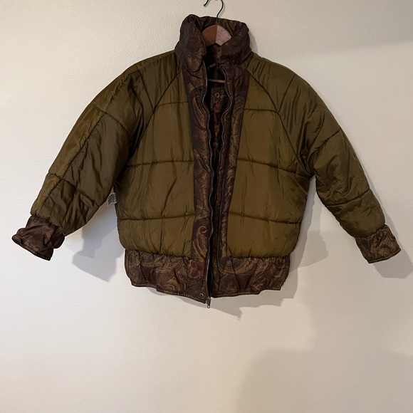 Vintage 1980s Giacca ski puffer coat - Picture 6 of 14